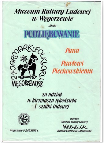 Jarmark Folklory w Węgorzewie 1998