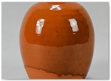 ceramika szkliwiona - butla